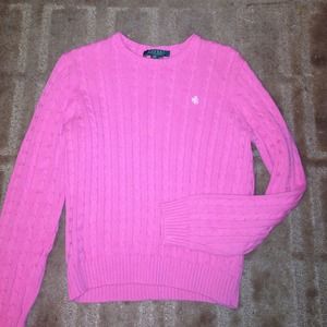 🔴Traded🔴 Pink Ralph Lauren Sweater