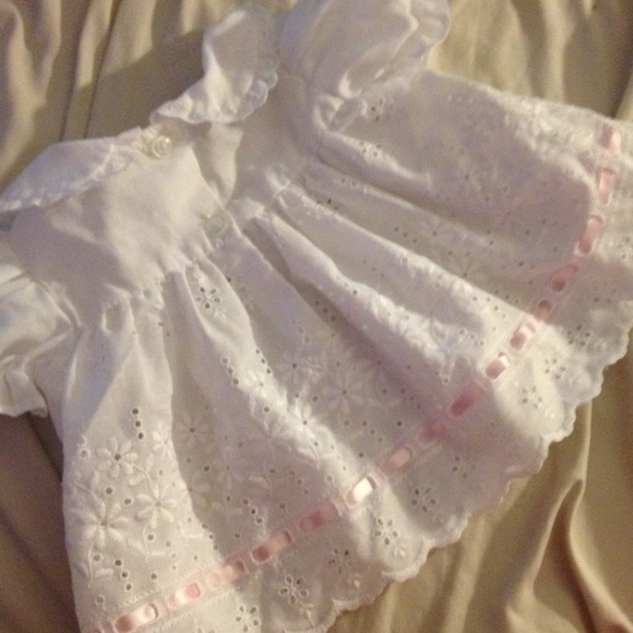 White baby dress - Picture 2 of 2