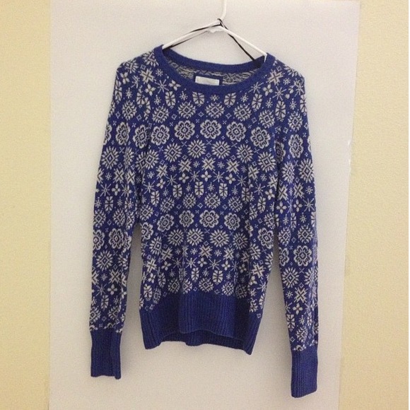 Fair isle sweater