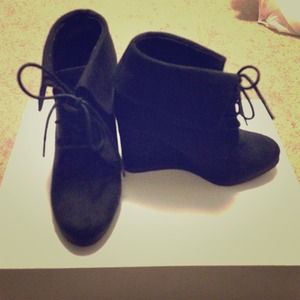 Mossimo wedge booties