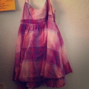 Plaid sun dress 👗