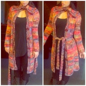 Victoria's Secret | Multi-Color Knit Jacket | XS