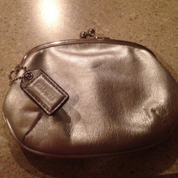 Authentic coach coin purse