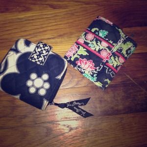 Vera Bradley wallet plus a Tanya Lee wallet!