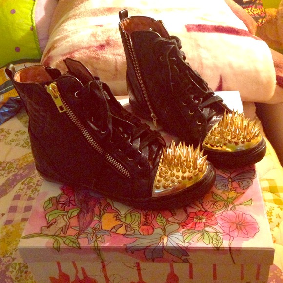 Jeffrey Campbell spike sneakers