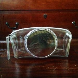 MAC Glittery Cosmetics Bag NWOT