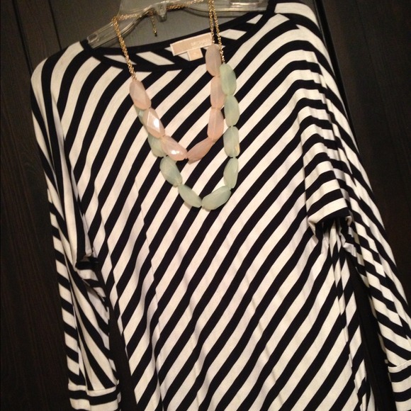 Michael Kors top with stripes