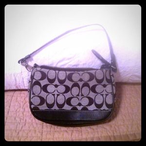 Small black Coach bag