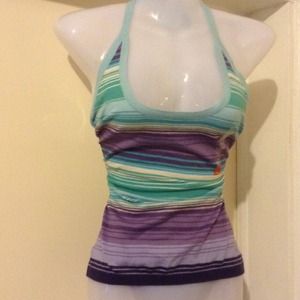 (REDUCED) NEW ..Esprit ,Halter stripe/multicolored
