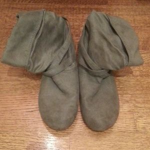 Cute Grey Ankle Boots