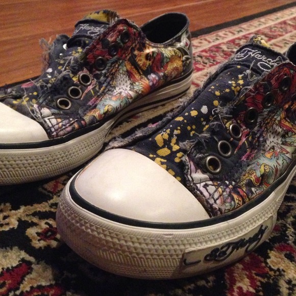 Ed hardy shoes size 6