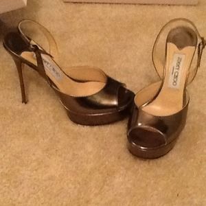 Jimmy Choo platform dress shoes. Size 6.5