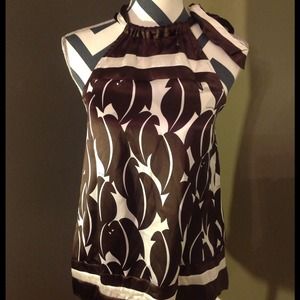 NWT! Bebe Silk Top: Size XS