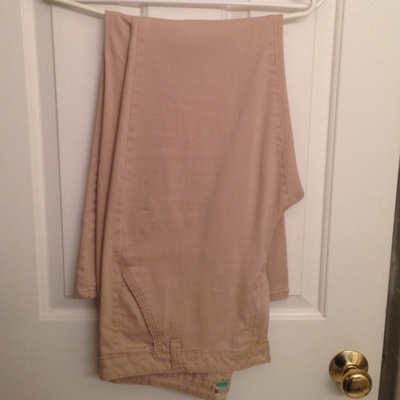 Stretchy khakis.