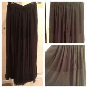 long sheer skirt..Moving sale, dropped 15%!