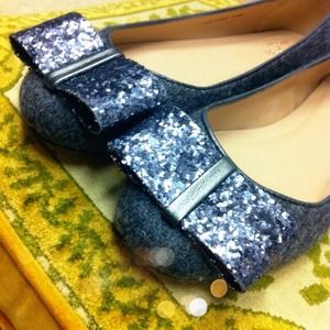 kate spade Shoes - 50% OFFโญ๏ธKate Spade Glitter and Wool Flats! kate spade Shoes - 50% OFFโญ๏ธKate Spade Glitter and Wool Flats!