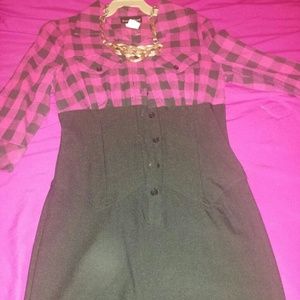 Small NEW fuchsia dress