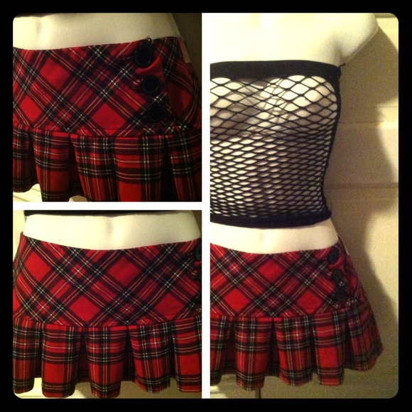 Dresses & Skirts - MINI plaid skirt sexy