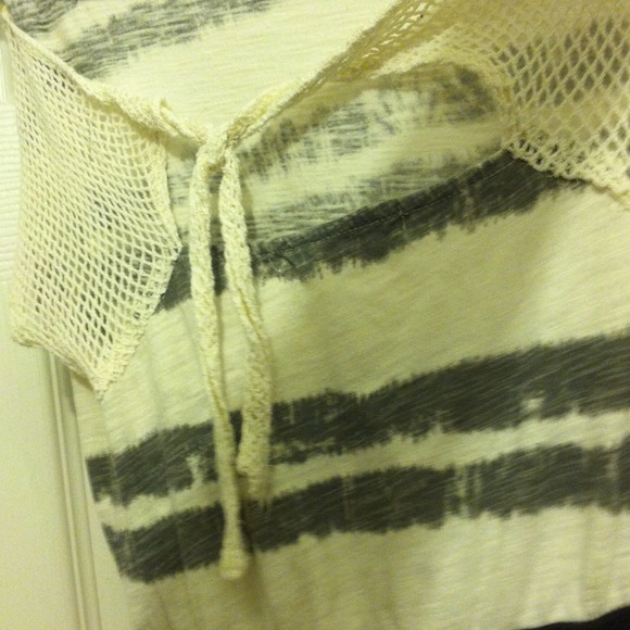 Orange and grey fall dress - Picture 4 of 4