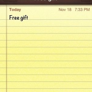 Free gift