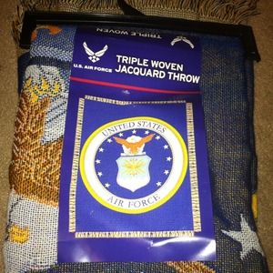 SOLD!!!!! US Air Force Throw Blanket