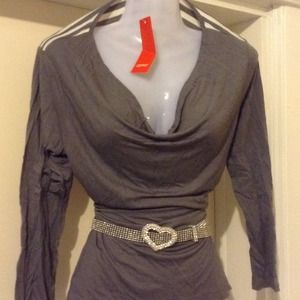 Grey/white..esprit shirt