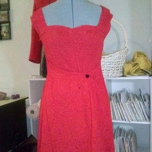 Sold! Vintage wrap walk away dress