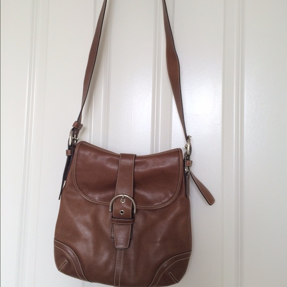 Coach leather crossbody bag 💯% authentic