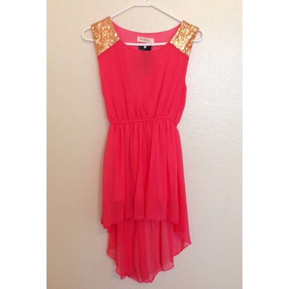 Sequin High Low Dress!