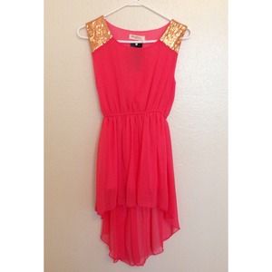 Sequin High Low Dress!