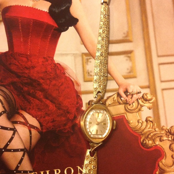 Vintage Ladies watch.10k RGP bezel&10kGF BAND - Picture 2 of 3