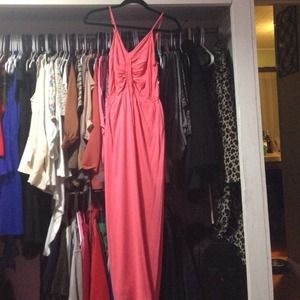 Pink maxi dress NEVER WORN