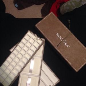 Bundle: pandora box, pandora clutch, shoe org.