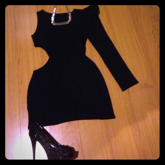 Asymmetrical Bodycon dress