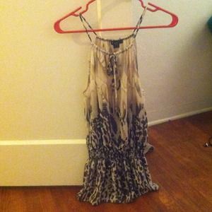 Cheetah print dress/shirt