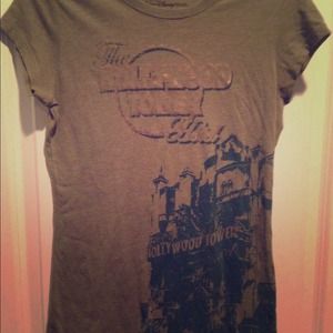 Disney Hollywood tower of terror fan tee