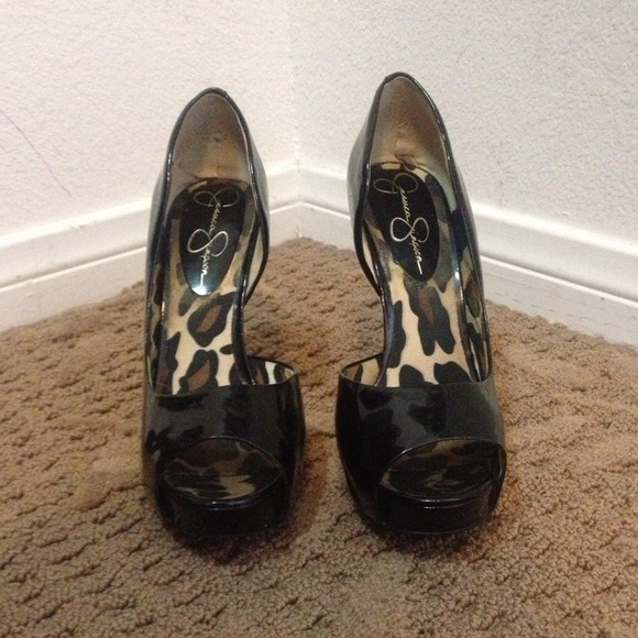 Patent Sexy Peep Toe - Picture 2 of 4