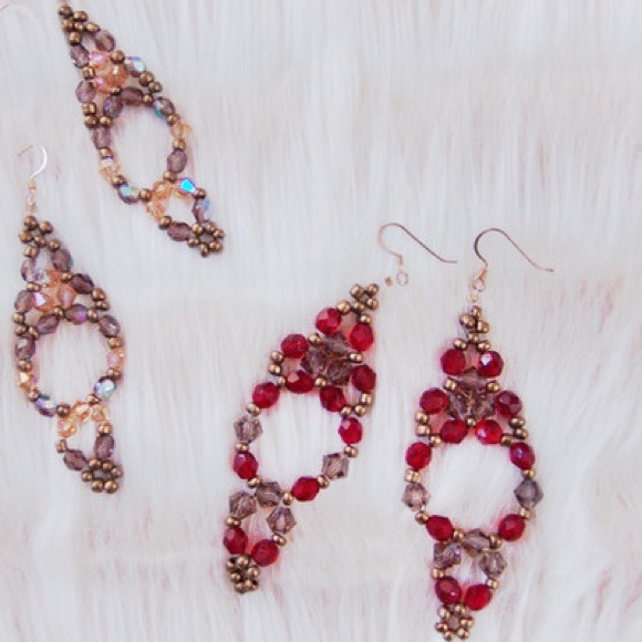 The perfect holiday earrings- Mandana chandeliers