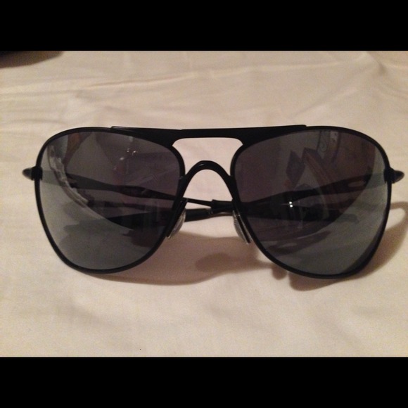 Oakley Crosshair Matte Black w Black Iridium lense