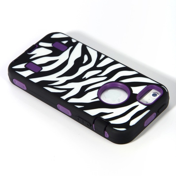 iPhone 5 Tiger Defender Purple