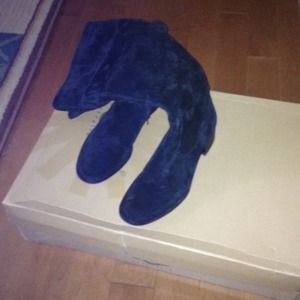 Women's tall black boots