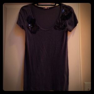 J. Crew embellished t-shirt XS