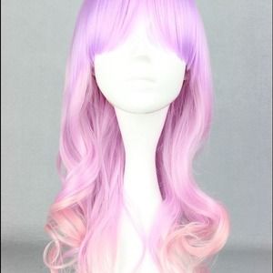 ❌SOLD❌Beautiful Pink and Purple Ombre Pastel Wig