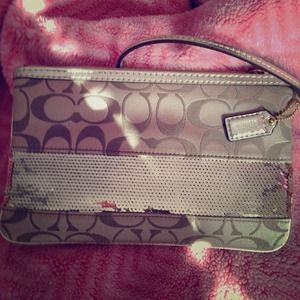 Coach wristlet