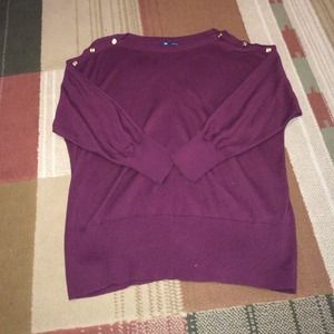 Plum sweater & skirt. reserved bundle!