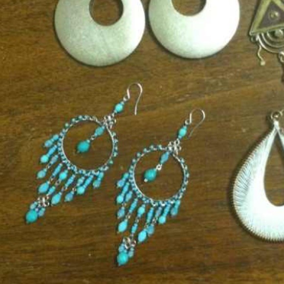 Turquoise dangles