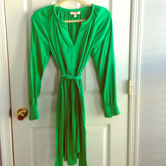 Banana Republic green dress
