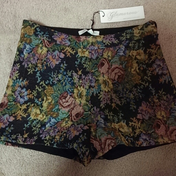 Tapestry shorts