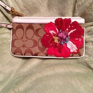 Coach wristlet