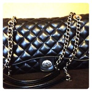 Quilted classic handbag